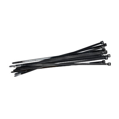 XTLINE Vázací pásky nylonové černé | 1000x9 mm, 1bal/10ks - 1