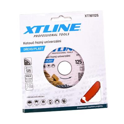 XTLINE Kotouč univerzální na dřevo, plast | 115x1,2x22,2 mm - 2
