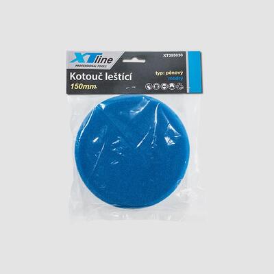 XTLINE Kotouč leštící pěnový pro leštící brusku | modrý (měkký) 150 mm - 2