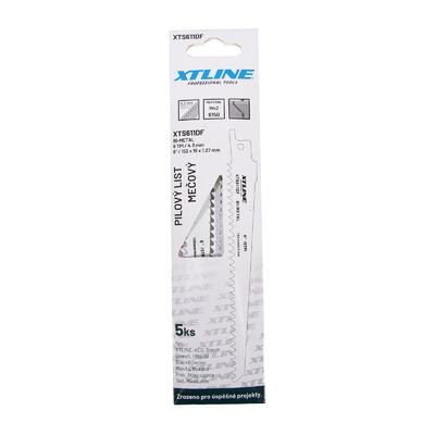 XTLINE Pilové plátky mečové HCS | 152x19x1,27 mm, 6 Tpi (1bal/5ks) - 2