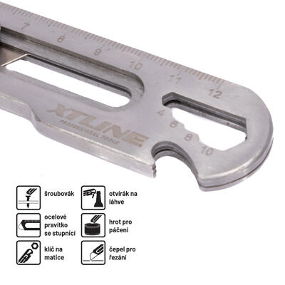 XTLINE Nůž ulamovací multifunkční nerezový | 18 mm, SK4 - 2