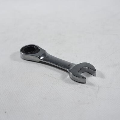 HONITON Klíč očkoplochý ráčnový krátký | 9 mm, 11/32“- E11 - 2