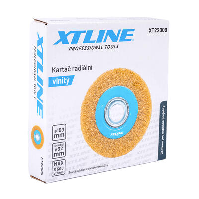XTLINE Kartáč radiální vlnitý | 150 mm - 3