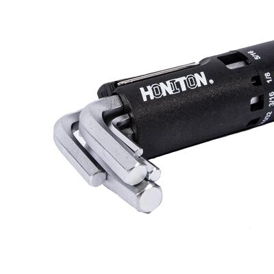 HONITON Sada IMBUS klíčů s kuličkou v palcových rozměrech 8 dílů | 5/64"-3/8" - 3