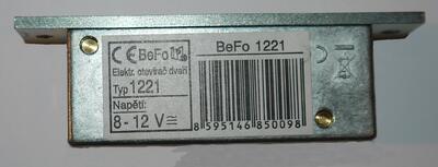 Zámek elektrický BeFo 1221 - 3