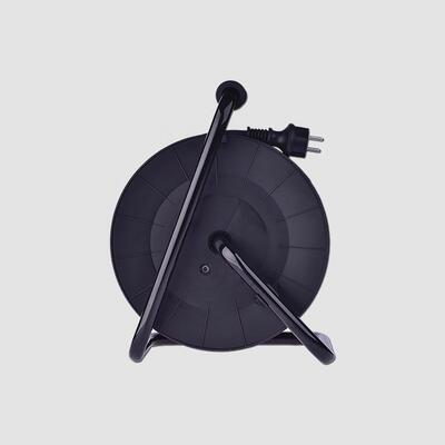 EMOS Prodlužovací gumový kabel na bubnu černý 4 zásuvky | 230 V / 25 m - 4