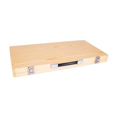 XTLINE Sada struhů s dřevěnou rukojetí 6 dílů (soustružnická dláta) | dřevěný box - 4