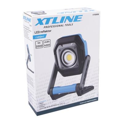XTLINE LED reflektor nabíjecí | 2000 lm, 4000 mAh - 4