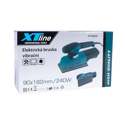 XTLINE Vibrační bruska 240 W, 90x182 mm - 5